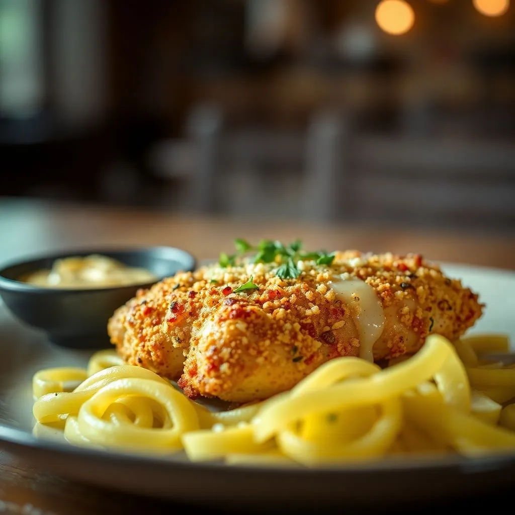 Longhorn Parmesan Crusted Chicken