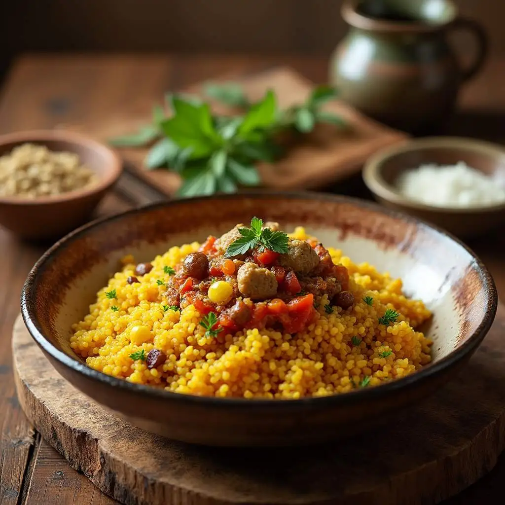 Moroccan couscous